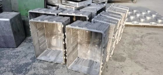 Προσαρμοσμένα καλούπια EPS από κράμα αλουμινίου με συστήματα εξαερισμού και ψύξης για προϊόντα αφρού