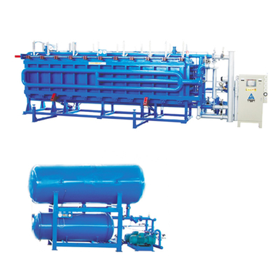 Μεγάλη χωρητικότητα EPS Block Moulding Machine Υψηλής απόδοσης παραγωγή για 2-6m αφρό μπλοκ