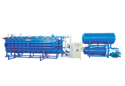 Αυτόματη μηχανή EPS Block Molding για ψαρά κηπευτικό κουτί