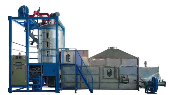 Πολυδιάστατη χωρητικότητα EPS Foam Batch Pre Expander Bead Making