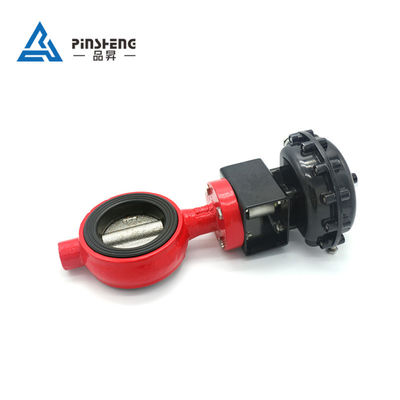 ISO9001 πνευματική βαλβίδα πεταλούδων 0.3-0.8mpa DN50