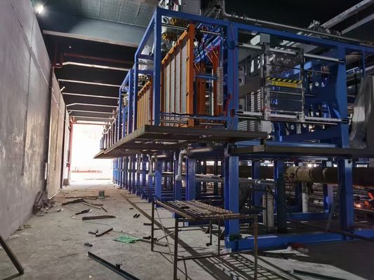 Ενεργειακή εξοικονόμηση EPS σχήμα τυποποίησης μηχανή συσκευασία κουτί Γραμμή παραγωγής υψηλή ακρίβεια